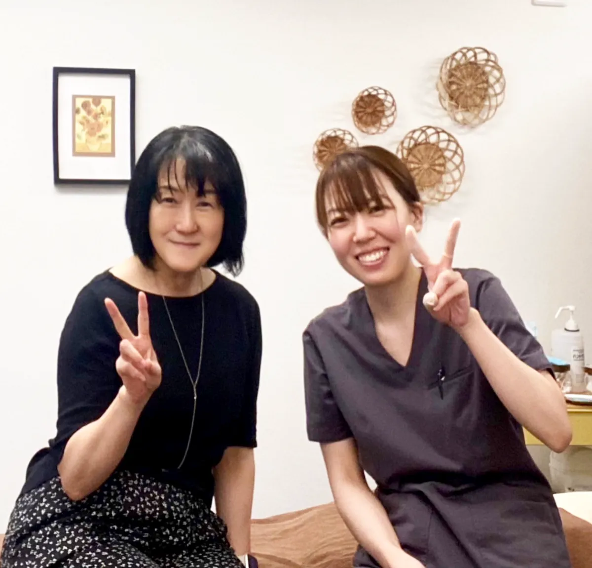 数年前から通院している患者様と横田未帆