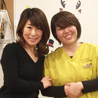 鍼灸治療の患者様の写真