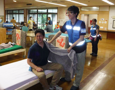 施術の様子