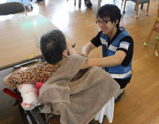 施術の様子