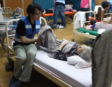 施術の様子