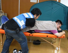 施術の様子