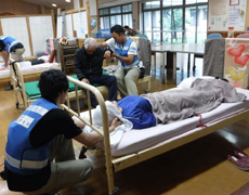 施術の様子