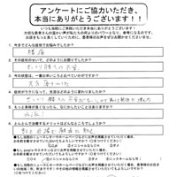 ぎっくり腰の患者様のアンケート