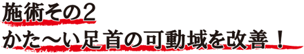 施術その2