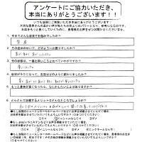 ストレートネックの患者様のアンケート