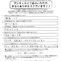 変形性膝関節症の患者様のアンケート17