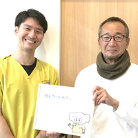 脊柱管狭窄症の患者様の写真
