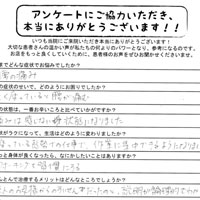患者様のアンケート18