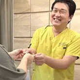 次回ご予約・お会計の様子