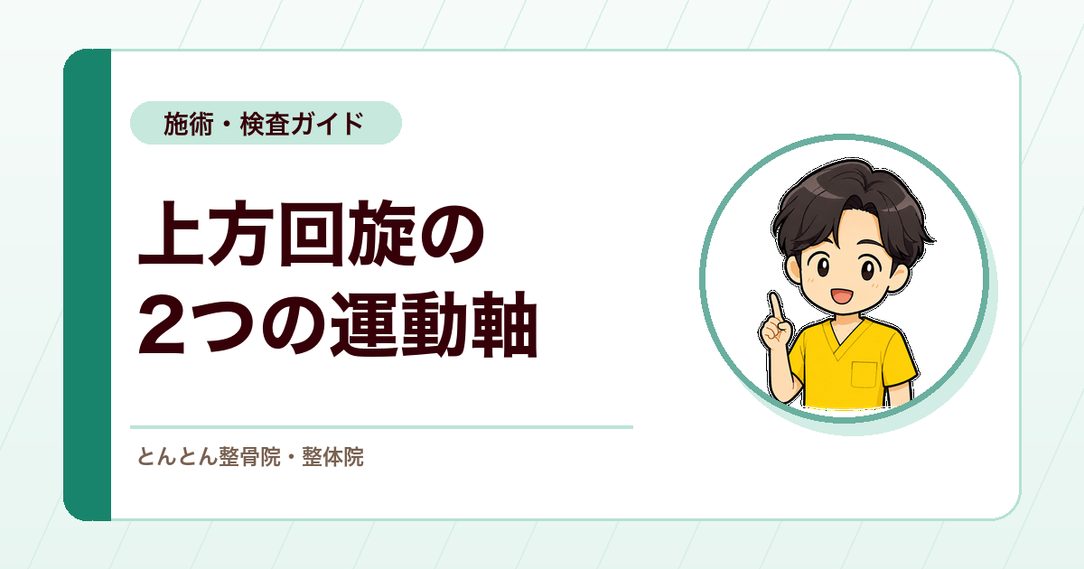 肩甲骨の上方回旋は1種類じゃない。屈曲と外転で違う運動軸