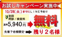 お試しキャンペーン
